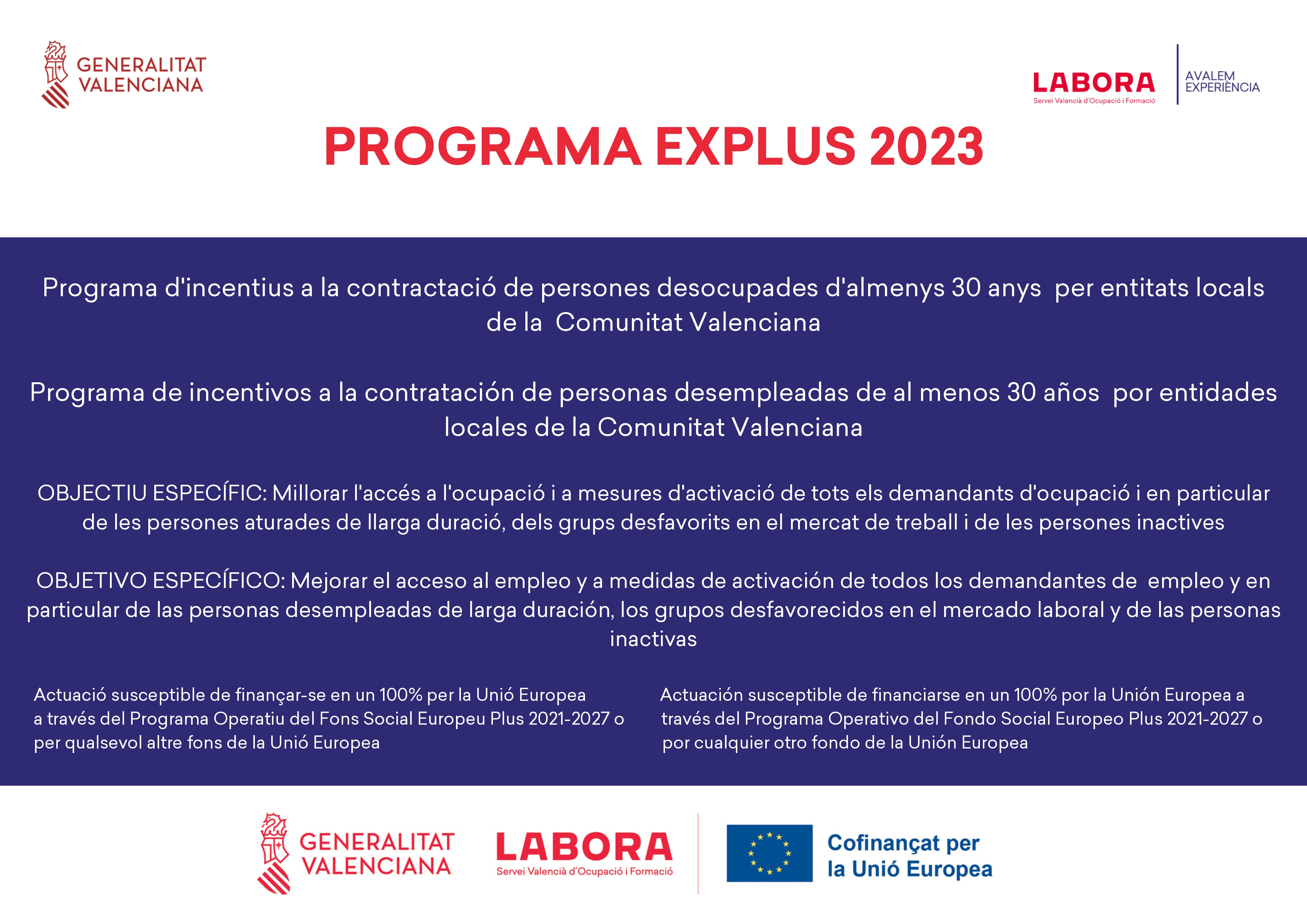 Programa EXPLUS 2023
